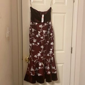 Gianni Bini Sz Small burgundy Formal Dress